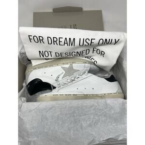 NIB Golden Goose Hi Star Sneaker White‎ / Ice / Black Python Print Suede Star 40